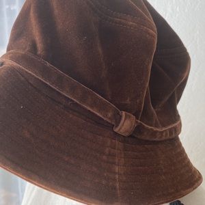 Scala Collection packable brimmed hat chocolate brown acrylic 55cm circumference